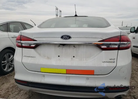 2018 Ford Fusion Se Hybrid z USA, uszkodzony, nr VIN 3FA6P0LU9JR172071